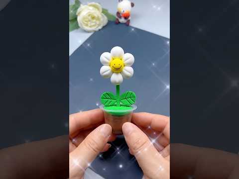 Easy Origami | How To Make an Easy Origami Clay mini flowers (In 30 seconds)#origami #diy#tutorial