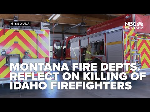 YouTube video thumbnail: Montana Fire Departments Reflect on Killing of Idaho Firefighters