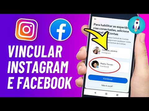 Como SINCRONIZAR Facebook Com Instagram (2024) - Vincular Instagram Com Facebook