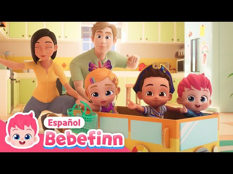 Tour en Bus de Caja | Canciones Infantiles | Bebefinn Hora de Jugar | Bebefinn en español