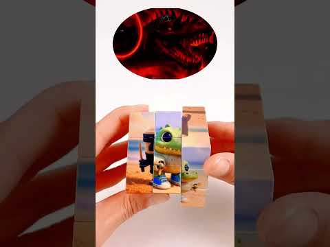 Creative Brainrot MEME Magnetic Cube Toy🧲 #diy #italianbrainrot