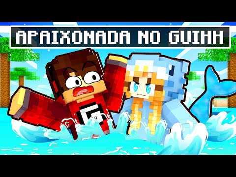 MENINA TUBARÃO se APAIXONOU pelo GUIHH no Minecraft