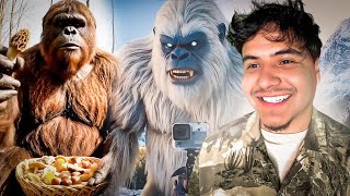 Big Foot was Caught Vlogging!