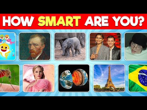 How Smart Are You? 🧠 General Knowledge Quiz 🤓 50 Questions