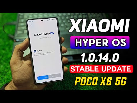 Poco X6 5g HyperOs 1.0.14.0 New Update and Features | HyperOs 2.0