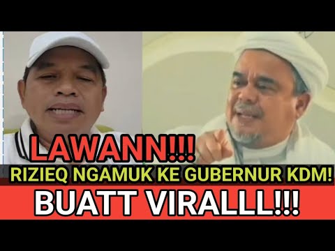 RIZIEQ NGAMUK!! SERANG GUBERNUR JABAR!! LAWANNN!! BUNTUT PANJANG RS AL IHSAN...
