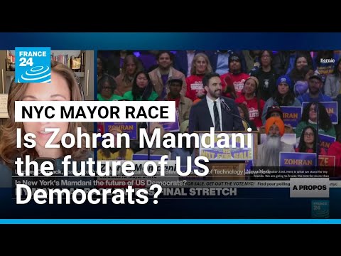YouTube video thumbnail: Is New York Mayoral Candidate Zohran Mamdani the Future of US Democrats?