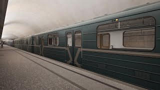 Subtransit Drive Калининская линия Новокосино - Третьяковская 81-717.5/714.5