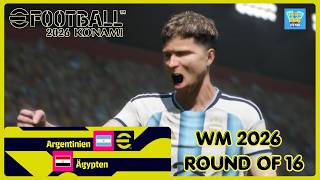 WM 2026 - Argentinien vs. Ägypten - Round of 16