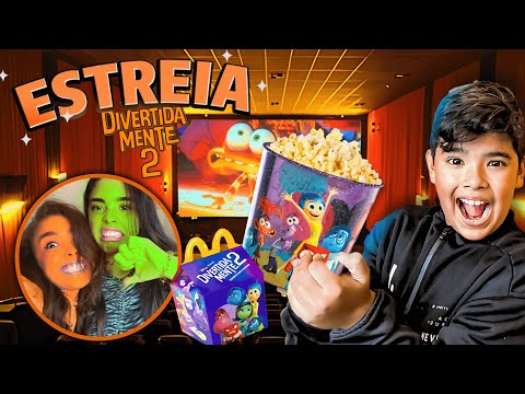 VLOG ASSISTIMOS o NOVO FILME DIVERTIDAMENTE 2 no CINEMA! - (2024)