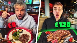 9€ Vs 120€ STEIK Eestis.. (Odav vs Kallis)