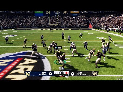College Football 26 - Navy Midshipmen vs Army Black Knights - Gameplay (PS5 UHD) [4K60FPS]