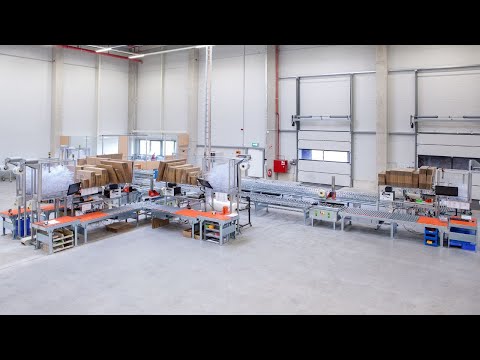 Verpackungsanlage für Ersatzteile