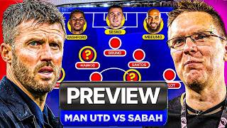 UCL IS BACK! MAN UNITED VS SABAH PREVIEW! MAN UTD LINE UP, SCORE PREDICTION! MAN UNITED NEWS!