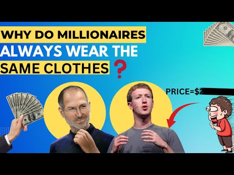 Why Do Millionaires And Billionaires Always Wear The Same Clothes ?😳🤔 By TVF FACTS