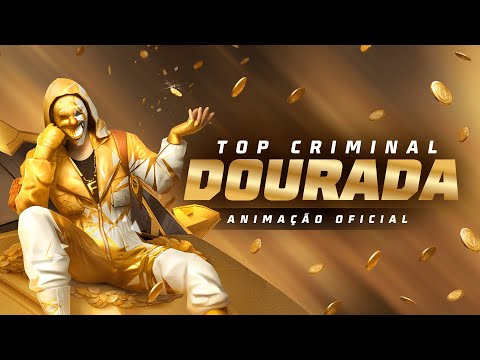 Top Criminal Dourado chegou! - Animação Oficial l Garena Free Fire Brasil