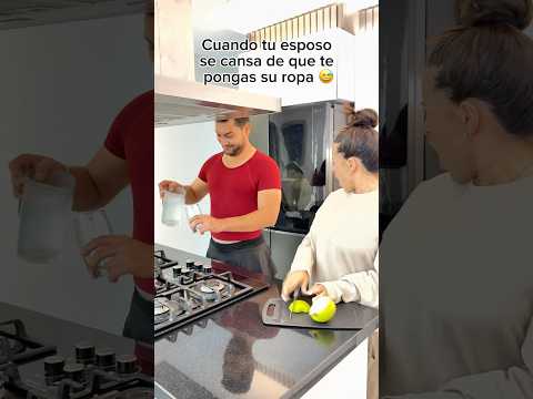 Carlos se cansó de que Vanesa se ponga su ropa😂😩