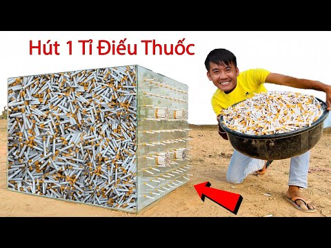 Hưng Vlog - Thí Nghiệm Hút 1 Tỉ Điếu Thuốc Sẽ NTN