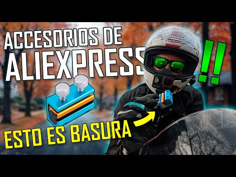 ACCESORIOS de MOTO de ALIEXPRESS 🏍️ ¿JOYA o BASURA? 🤔 ANÁLISIS A FONDO