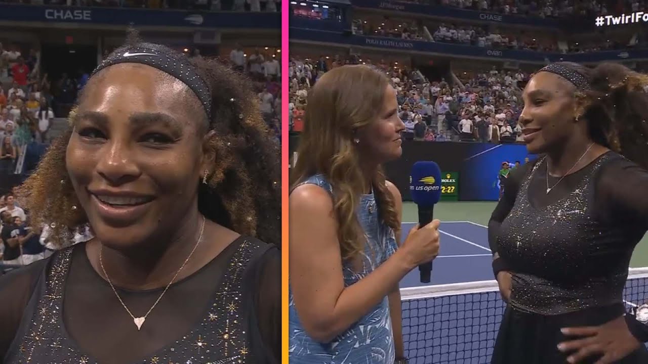 Serena Williams Playfully SHADES U.S. Open Reporter￼