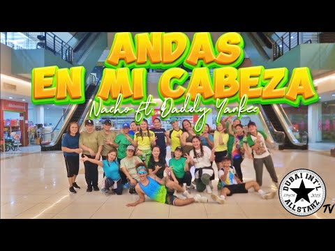 Andas en mi Cabeza Zumba 2024 Remix | Baila fitness | Dancefit | Glenn Initan Choreography