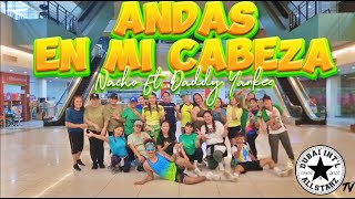 Andas en mi Cabeza Zumba 2024 Remix | Baila fitness | Dancefit | Glenn Initan Choreography