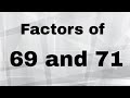 Prime Factorization and Properties of Numbers