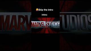 Peak intro🔥#mcu #spiderman #brandnewday