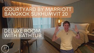 Review: Courtyard by Marriott Bangkok Sukhumvit 20 - Deluxe Room with Bathtub