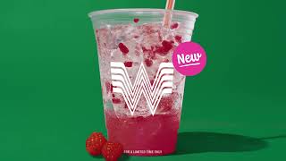 The new Whataburger Prickly Pear Raspberry WhataFresher: Big Thumbs Up!