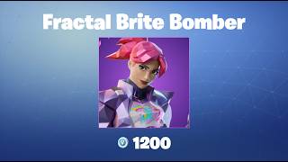 Fractal Brite Bomber | Fortnite Outfit/Skin