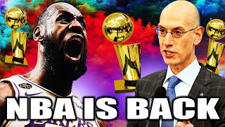 THE NBA IS BACK (SCHEDULE RELEASED)