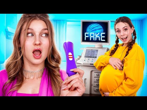 Fake Pregnancy VS Real Pregnancy || I’m Ashamed of My Pregnant Mom