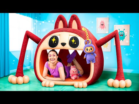 We Build a Giant LABUBU Doll!