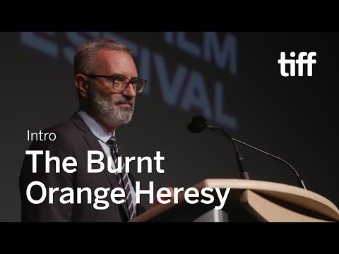 THE BURNT ORANGE HERESY Director Intro | TIFF 2019