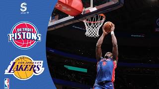 TÜRKÇE ÖZET | Lakers vs Pistons | Daniss Jenkins’ten LeBron’a Karşı Kariyer Gecesi!