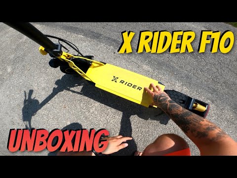 NOWY SPRZĘT - Hulajnoga X Rider F10 - Test, jazda próbna i rencezja - Kod rabatowy - Enduro Opa
