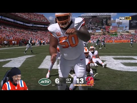 FlightReacts To Jets vs Tampa Bay Buccaneers Game Highlights | 2025 NFL Season Week 3!