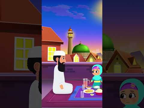 Iftar Mein Late Karna Drust Nahe | Saad Aur Sadia #youtubeshorts #ytshorts #cartoon  #saadaursadia