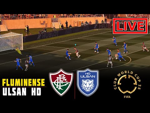 Fluminense x Ulsan HD AO VIVO HOJE MUNDIAL DE CLUBES 2ªRODADA 21/06/2025