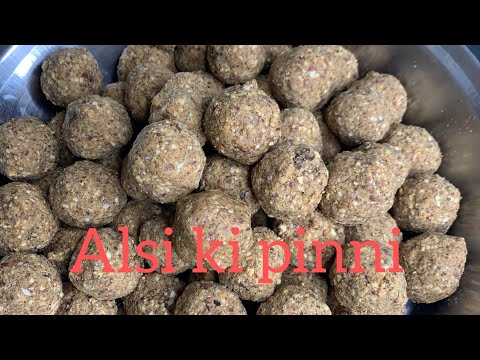 Simple way to Make Alsi ( flax seed) ki Pinni #Manistyle