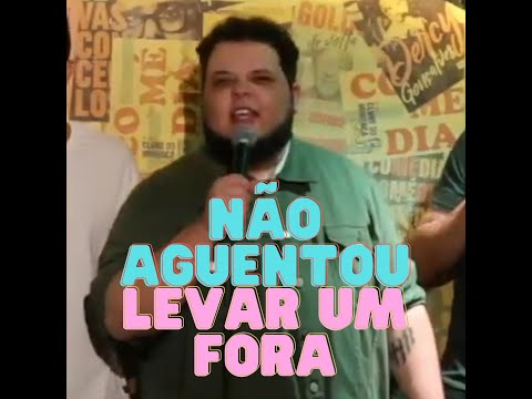 O CARA NÃO ACEITOU LEVAR UM FORA #shorts #standupcomedy #standup