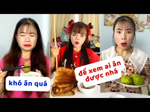 Tổng hợp video siêu hài hước vui nhộn, cả nhà ăn món độc lạ ?! Chị ăn trúng món ăn kì lạ, xu cà na !