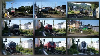 Züge in Königswinter und Niederdollendorf Mit Br 1440 186 193 401 411 147 192 425 185 187 485