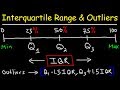 Interquartile Range and Outliers