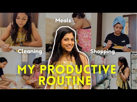 PRODUCTIVE ROUTINE 💫 Organizing , Preparing Meals , Grocery shopping & much more