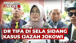 🔴BREAKING NEWS - Pernyataan Tifa di Sela Sidang Pemeriksaan Saksi Kasus Ijazah Jokowi