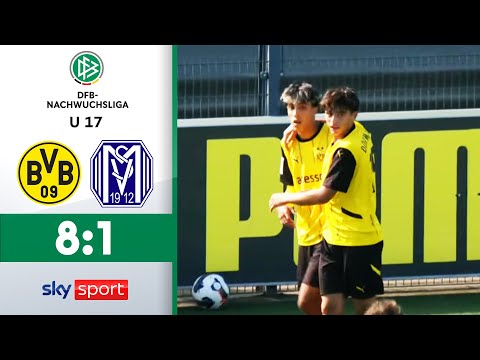 Machtdemonstration des BVB! | Borussia Dortmund U 17 - SV Meppen U 17 | U 17-DFB-NACHWUCHSLIGA