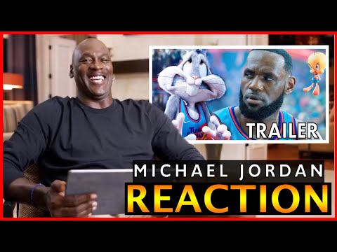 Michael Jordan REACTION Space Jam 2 Trailer