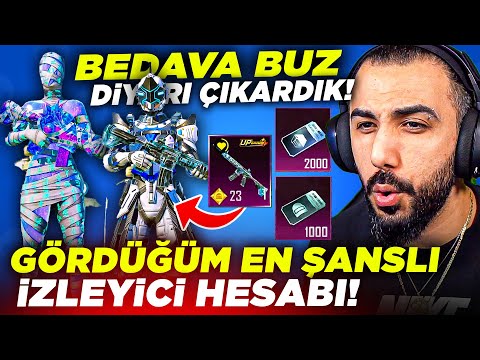 BEDAVA BUZ DİYARI VE MALZEME SANDIĞINDAN 2 DESTANSI ÇIKARTTIK!😱 GÖRÜLMEMİŞ OLAY!! | PUBG MOBILE